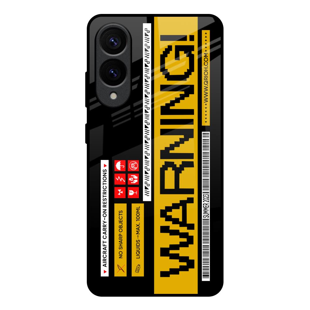 Aircraft Warning Samsung Galaxy S25 Edge 5G Glass Back Cover Online