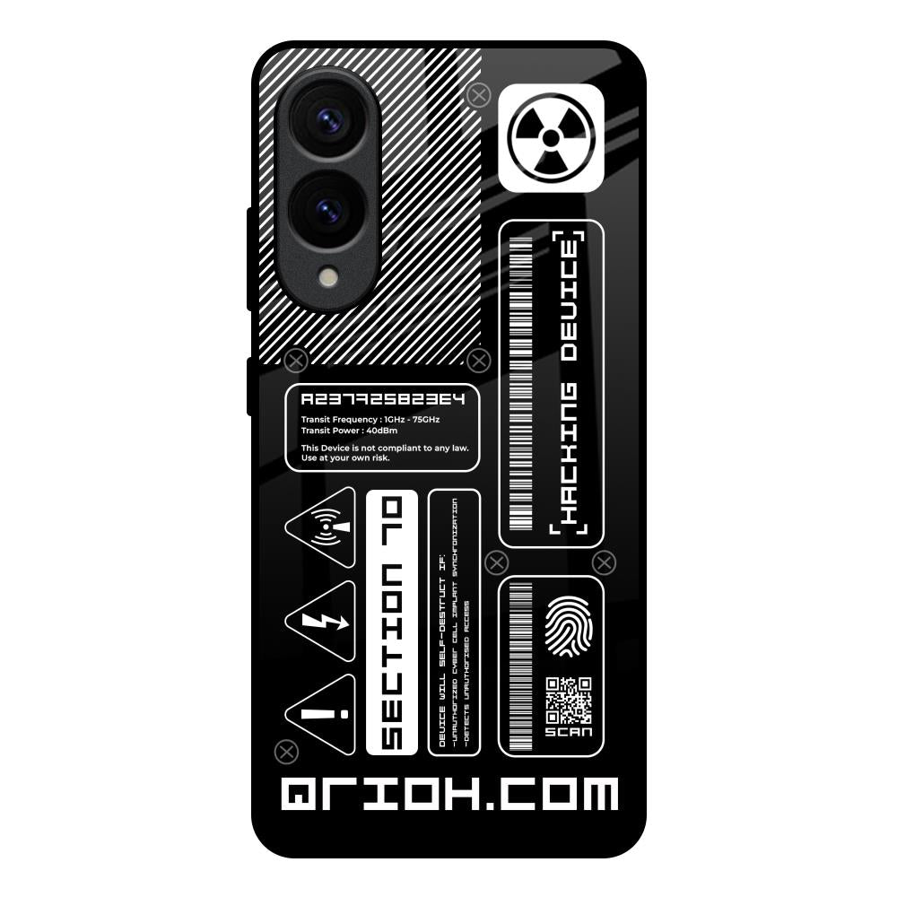 Futuristic Art Samsung Galaxy S25 Edge 5G Glass Back Cover Online