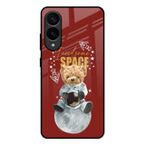 Astronaut Bear Samsung Galaxy S25 Edge 5G Glass Back Cover Online