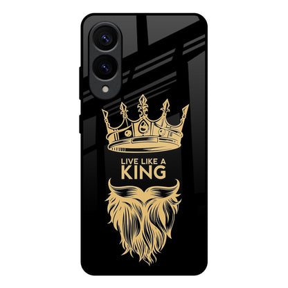King Life Samsung Galaxy S25 Edge 5G Glass Back Cover Online