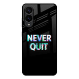 Never Quit Samsung Galaxy S25 Edge 5G Glass Back Cover Online