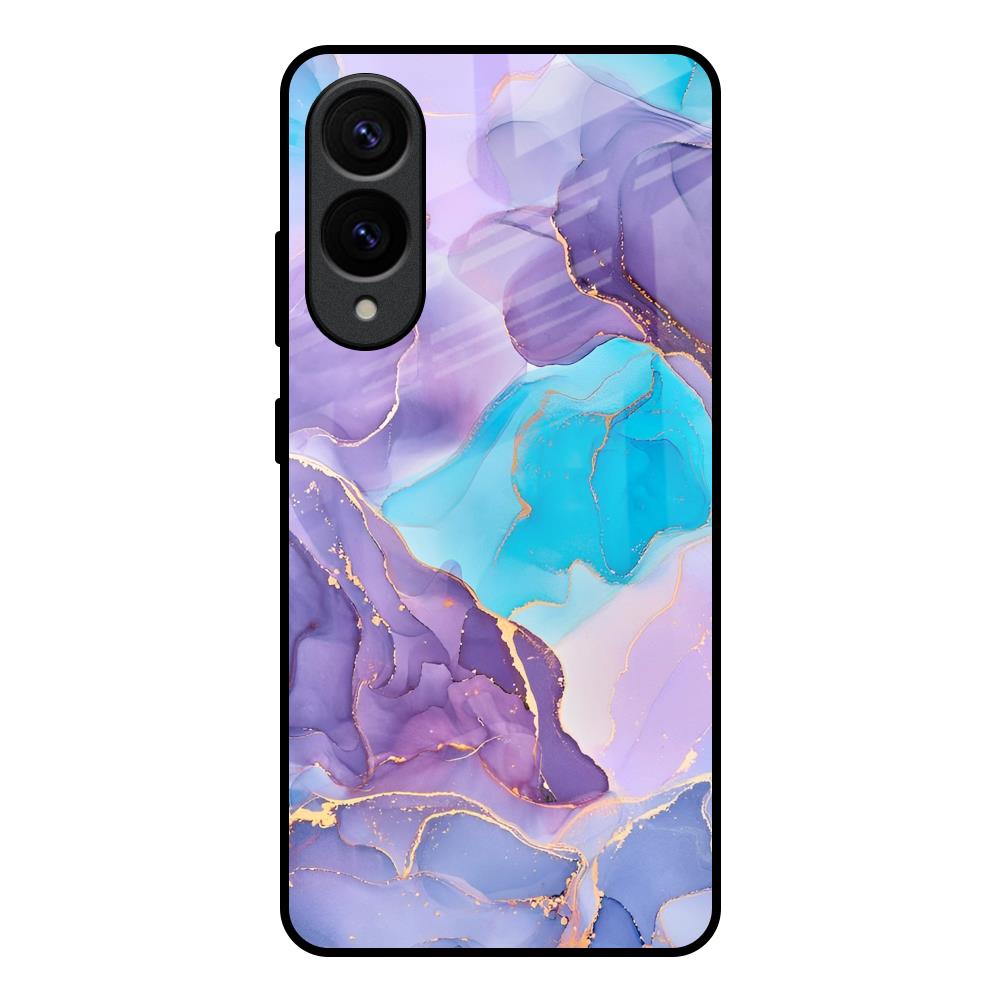 Alcohol ink Marble Samsung Galaxy S25 Edge 5G Glass Back Cover Online