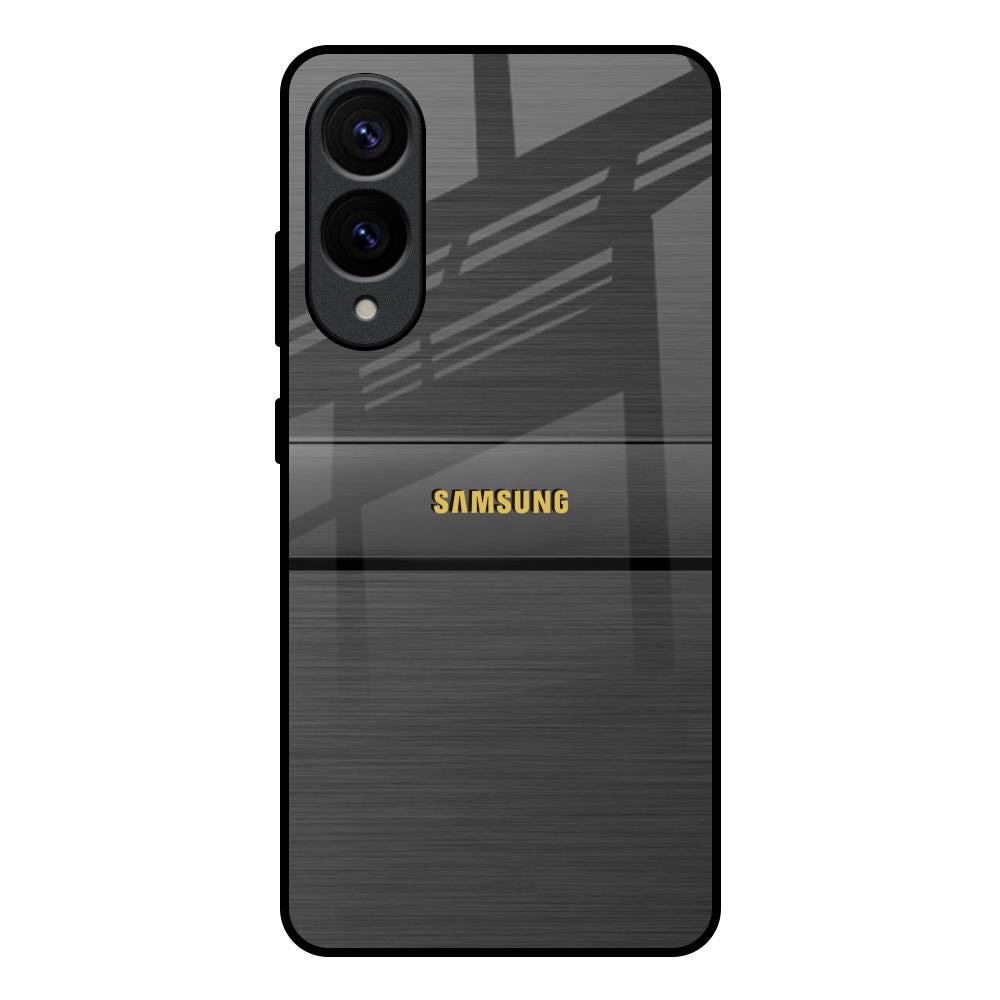 Grey Metallic Glass Samsung Galaxy S25 Edge 5G Glass Back Cover Online