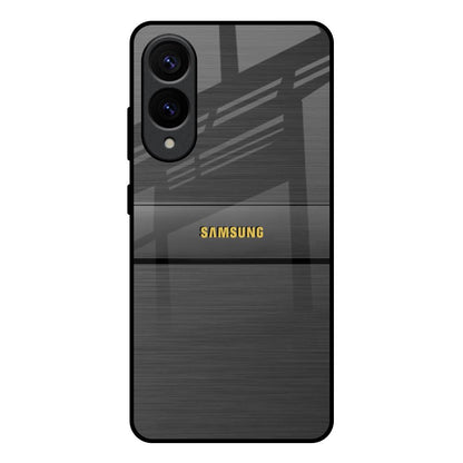 Grey Metallic Glass Samsung Galaxy S25 Edge 5G Glass Back Cover Online