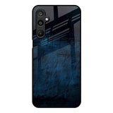Dark Blue Grunge Samsung Galaxy M16 5G Glass Back Cover Online