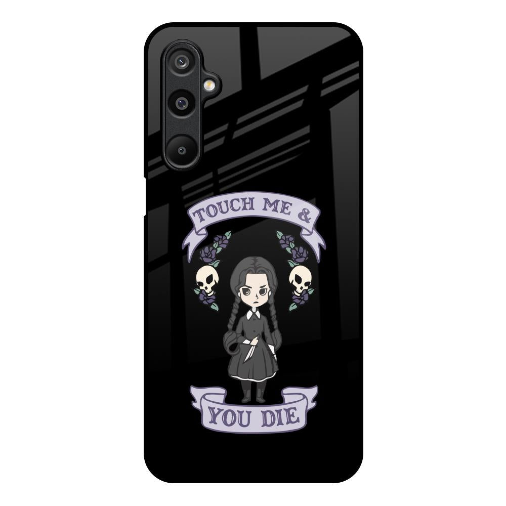 Touch Me & You Die Samsung Galaxy M16 5G Glass Back Cover Online