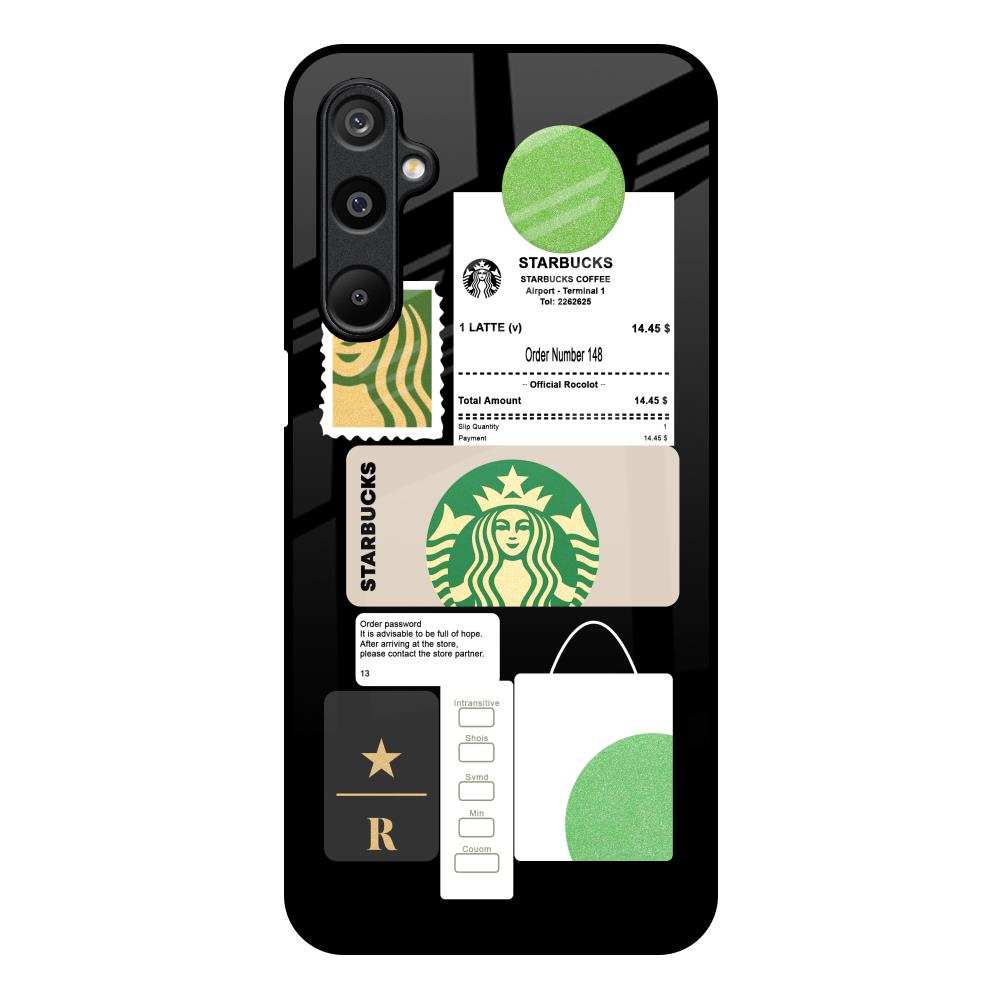 Coffee Latte Samsung Galaxy M16 5G Glass Back Cover Online