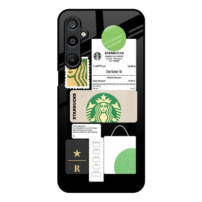 Coffee Latte Samsung Galaxy M16 5G Glass Back Cover Online