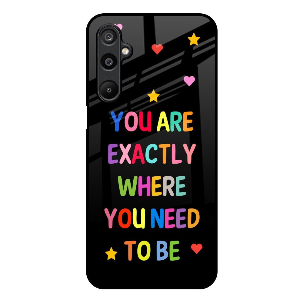 Magical Words Samsung Galaxy M16 5G Glass Back Cover Online