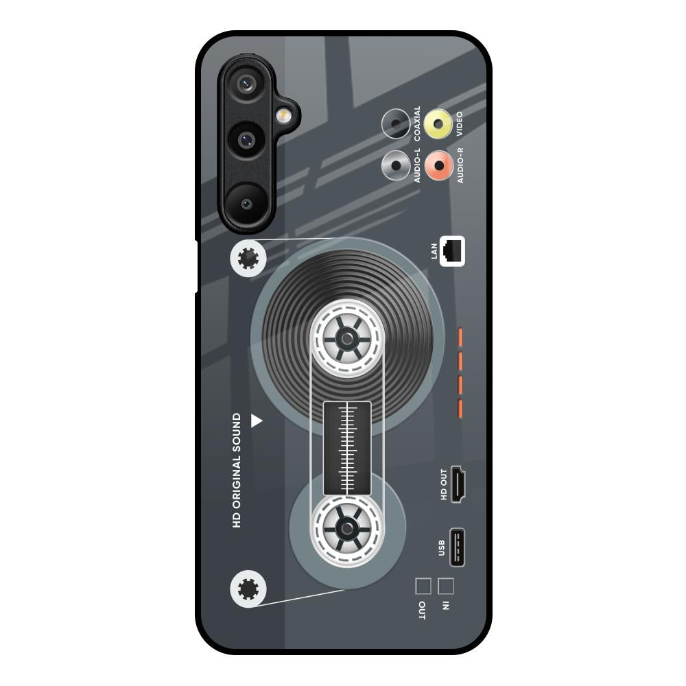 Retro Recorder Samsung Galaxy M16 5G Glass Back Cover Online