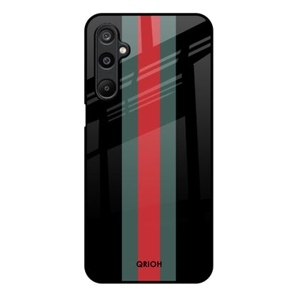 Vertical Stripes Samsung Galaxy M16 5G Glass Back Cover Online