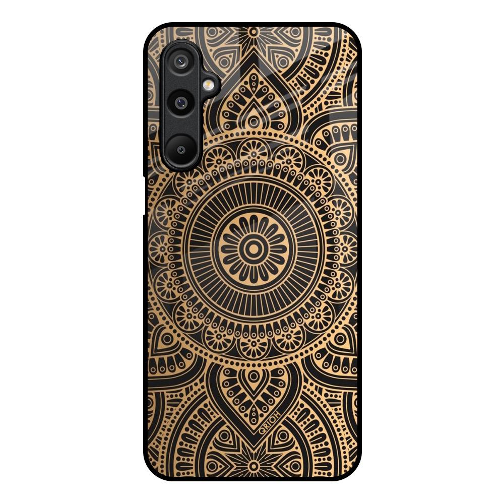 Luxury Mandala Samsung Galaxy M16 5G Glass Back Cover Online