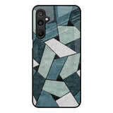 Abstact Tiles Samsung Galaxy M16 5G Glass Back Cover Online