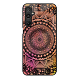 Floral Mandala Samsung Galaxy M16 5G Glass Back Cover Online