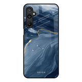 Deep Ocean Marble Samsung Galaxy M16 5G Glass Back Cover Online