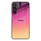 Geometric Pink Diamond Samsung Galaxy M16 5G Glass Back Cover Online
