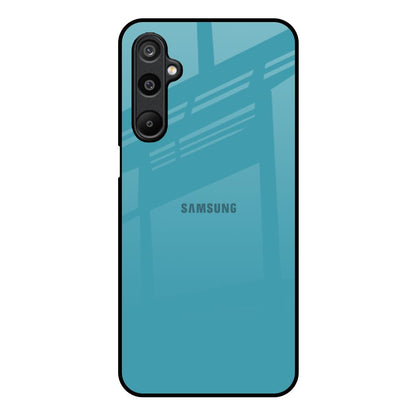 Oceanic Turquiose Samsung Galaxy M16 5G Glass Back Cover Online
