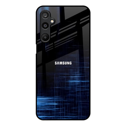 Blue Scratch Samsung Galaxy M16 5G Glass Back Cover Online