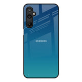 Celestial Blue Samsung Galaxy M16 5G Glass Back Cover Online