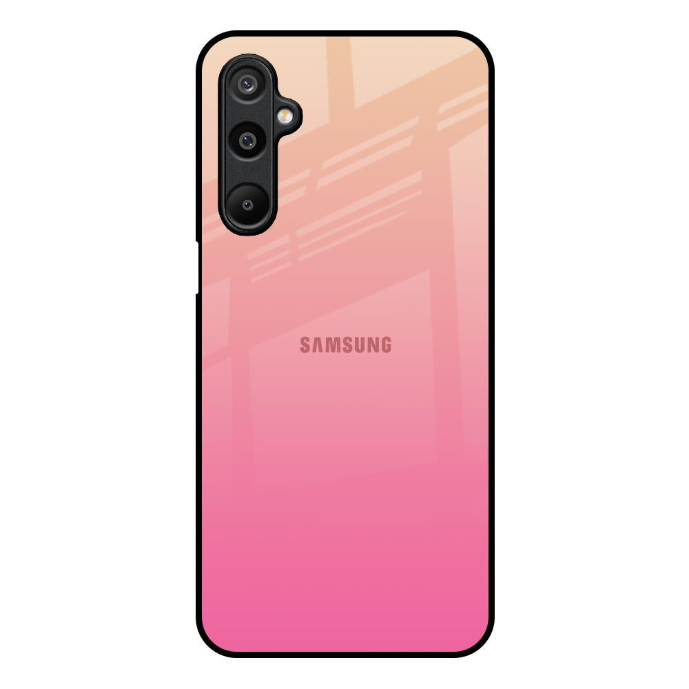 Pastel Pink Gradient Samsung Galaxy M16 5G Glass Back Cover Online