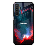 Brush Art Samsung Galaxy M16 5G Glass Back Cover Online