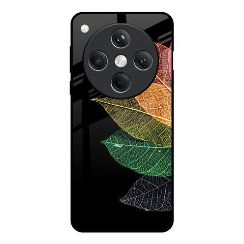 Colorful Leaves Oppo Find X8 5G Glass Back Cover Online