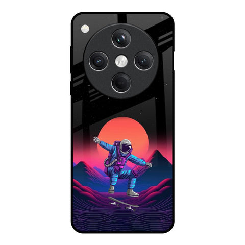 Retro Astronaut Oppo Find X8 5G Glass Back Cover Online