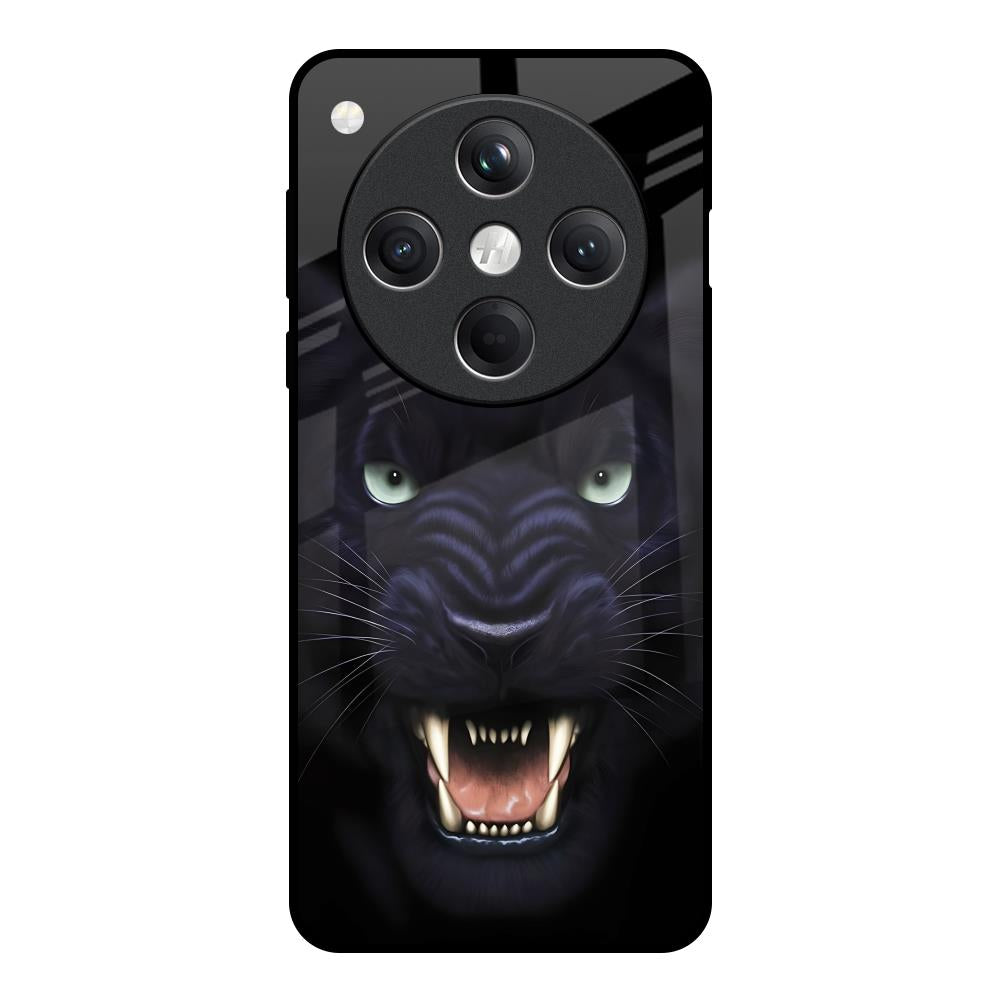 Angry Black Tiger Oppo Find X8 5G Glass Back Cover Online
