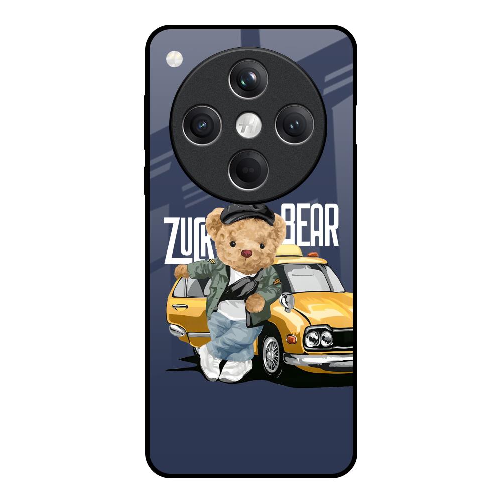 Adventurous Bear Oppo Find X8 5G Glass Back Cover Online