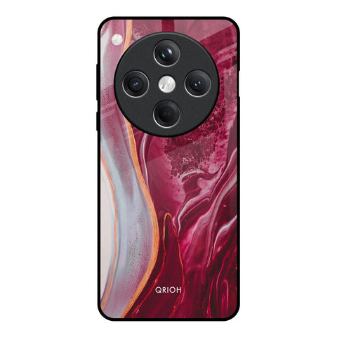 Crimson Ruby Oppo Find X8 5G Glass Back Cover Online