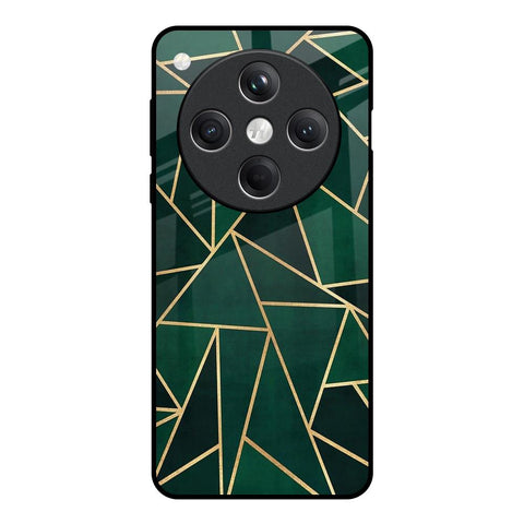 Abstract Green Oppo Find X8 5G Glass Back Cover Online