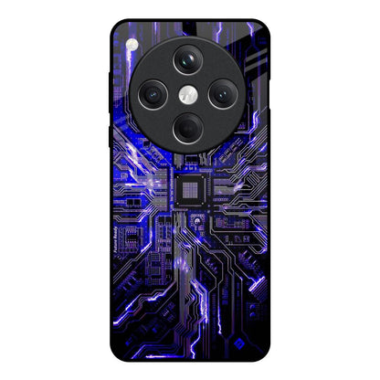 Techno Color Pattern Oppo Find X8 5G Glass Back Cover Online