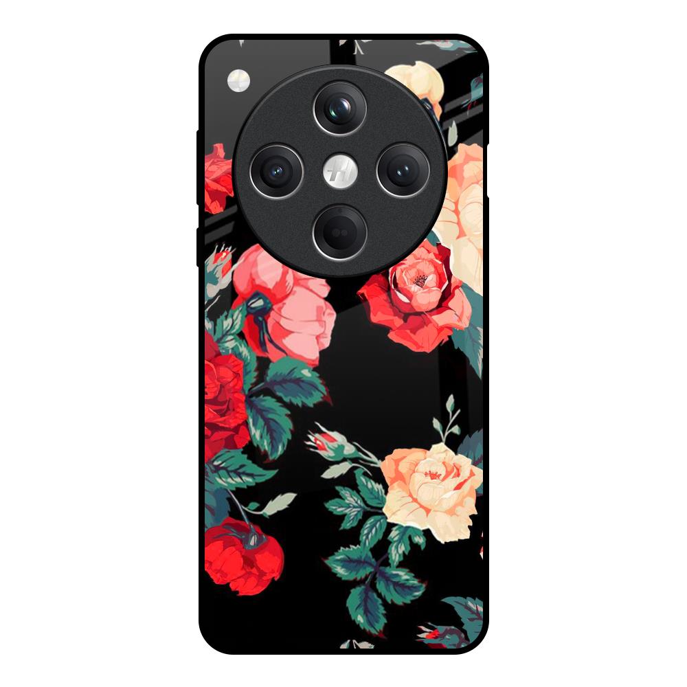 Floral Bunch Oppo Find X8 5G Glass Back Cover Online