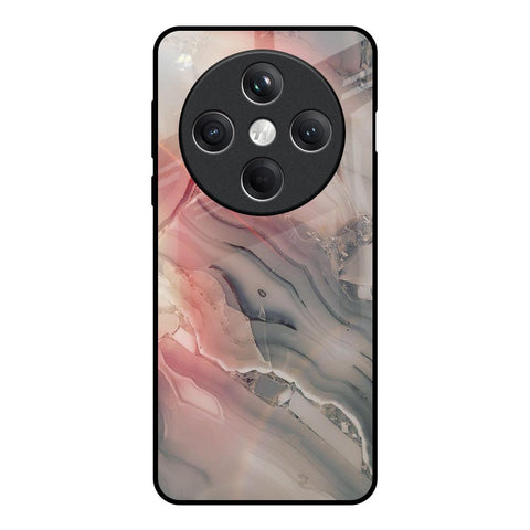 Pink And Grey Marble Oppo Find X8 5G Glass Back Cover Online