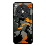 Camouflage Orange Oppo Find X8 5G Glass Back Cover Online