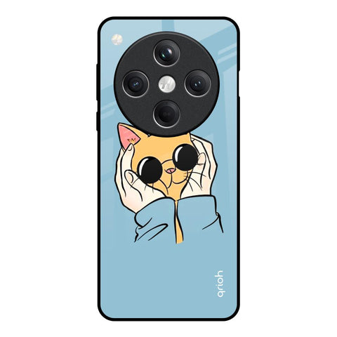 Adorable Cute Kitty Oppo Find X8 5G Glass Back Cover Online