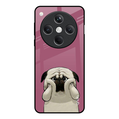 Funny Pug Face Oppo Find X8 5G Glass Back Cover Online
