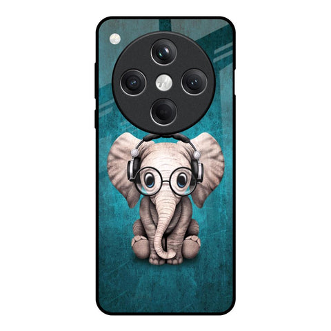 Adorable Baby Elephant Oppo Find X8 5G Glass Back Cover Online