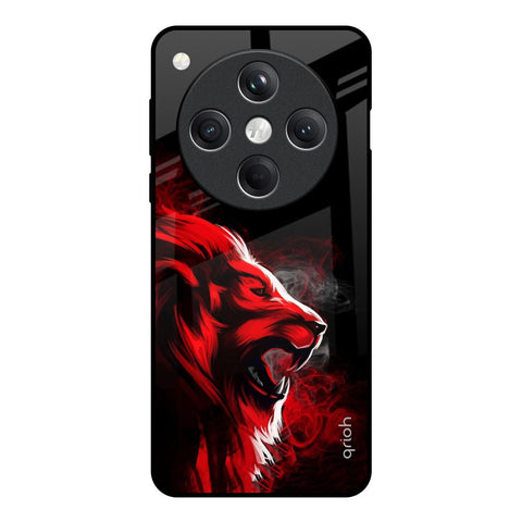 Red Angry Lion Oppo Find X8 5G Glass Back Cover Online