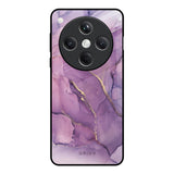 Purple Gold Marble Oppo Find X8 5G Glass Back Cover Online