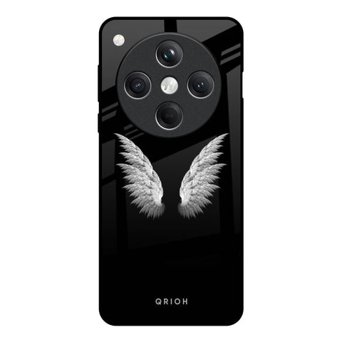 White Angel Wings Oppo Find X8 5G Glass Back Cover Online