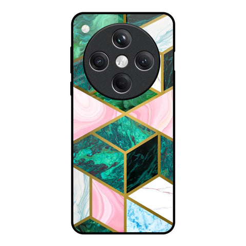 Seamless Green Marble Oppo Find X8 5G Glass Back Cover Online