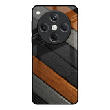 Tri Color Wood Oppo Find X8 5G Glass Back Cover Online