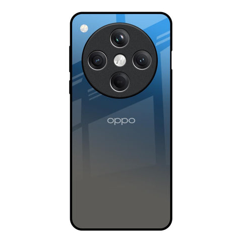 Blue Grey Ombre Oppo Find X8 5G Glass Back Cover Online