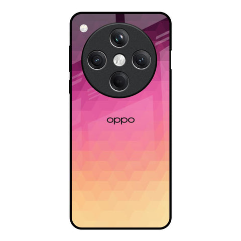 Geometric Pink Diamond Oppo Find X8 5G Glass Back Cover Online