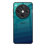 Green Triangle Pattern Oppo Find X8 5G Glass Back Cover Online