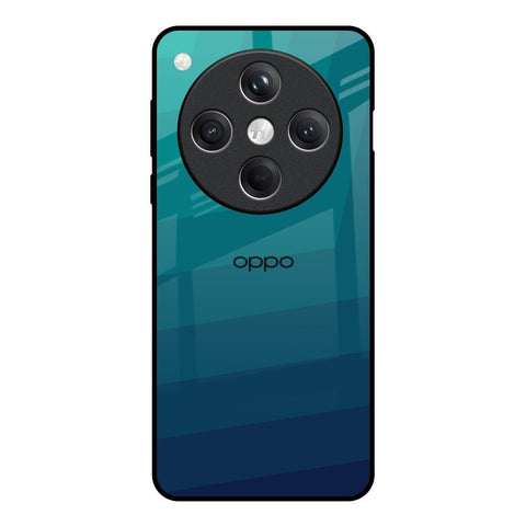 Green Triangle Pattern Oppo Find X8 5G Glass Back Cover Online