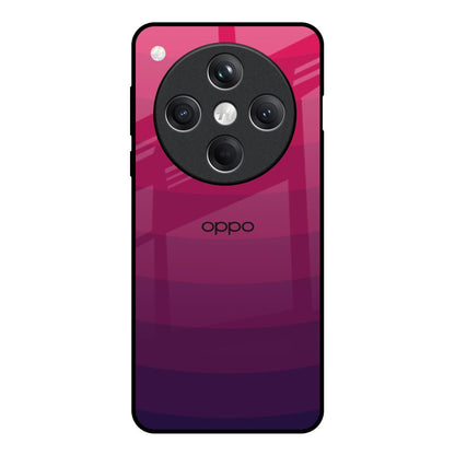 Wavy Pink Pattern Oppo Find X8 5G Glass Back Cover Online