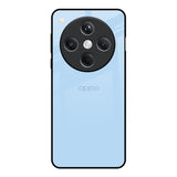 Pastel Sky Blue Oppo Find X8 5G Glass Back Cover Online