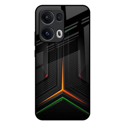 Modern Ultra Chevron Oppo Reno13 Pro 5G Glass Back Cover Online